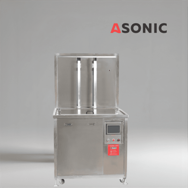 ASONIC-IND-2000Pneumatic-2 Sistemi i pastrimit ultrasonik pneumatik ASONIC IND-2000 për përdorim në industrinë automobilistike, hapësinore dhe prodhimin industrial.