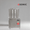 ASONIC-IND-2000Pneumatic-3 Pastruesi ultrasonik pneumatik ASONIC IND-2000, dizajn i fortë prej çeliku inox me ngritës koshesh pneumatik për fabrika.