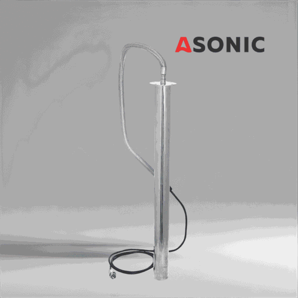 ASONIC-IND-ROD-1 ASONIC IND-ROD shkop zhytës ultrasonik, dizajn i qëndrueshëm prej çeliku inox për sisteme dhe aplikacione industriale të pastrimit me ultratinguj.