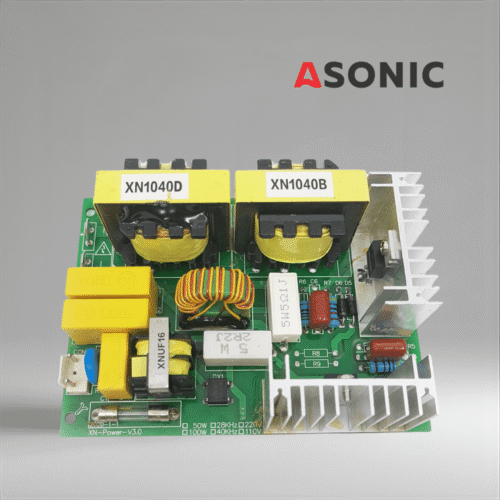 ASONIC-PROmodel-PCB-120W40kHz ASONIC PROmodel PCB 120W 40kHz, pllakë qarku energjetik me performancë të lartë për pastrues ultratingullorë, që ofron dalje të qëndrueshme dhe besueshmëri.