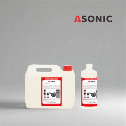 Detergjenti ASONIC AS-BIOX në kanistera 1L, 5L dhe 25L për heqjen e mbetjeve biologjike. Pastruesi ultrasonik biodegradueshëm ASONIC AS-BIOX-1, zgjidhje 1L miqësore me mjedisin për detyra pastrimi të sigurta dhe efikase. Zgjidhja ultrasonike biodegradueshme ASONIC AS-BIOX-5, detergjent 5L miqësor me mjedisin për aplikime profesionale.