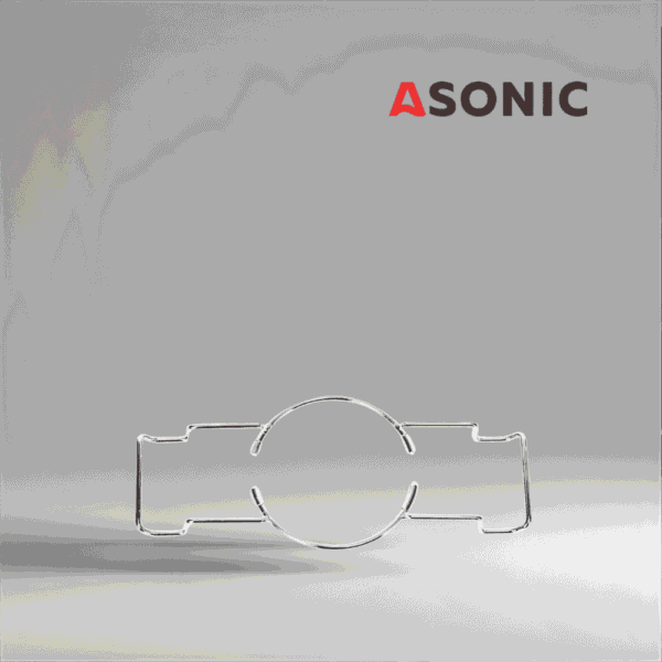 Mbajtëse beukeri laboratorik ASONIC 2–3L, aksesor kompakt pastrues ultrasonik për përdorim të sigurt dhe efikas në laboratorë.