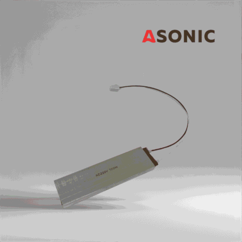 Ngrohës i sheshtë ASONIC 300W për montim në tenxhere dhe rezervuarë pastrimi me ultratinguj prej çeliku inox.