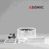 ASONIC HOME-2500-2 Makina e pastrimit ultrasonik ASONIC HOME-2500, njësi e gjithanshme për syze, bizhuteri dhe instrumente shtëpiake. Pastruesi ultrasonik ASONIC HOME-2500, njësi me kapacitet të madh për bizhuteri, vegla, syze dhe aksesorë shtëpiakë. Banja ultrasonike ASONIC HOME-2500, pastrues me cilësi profesionale për objekte më të mëdha dhe përdorime shtëpiake.
