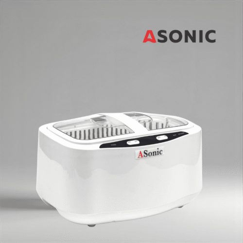 ASONIC HOME-2500 ultrasonic cleaner, large-capacity unit for jewelry, tools, glasses and household accessories.