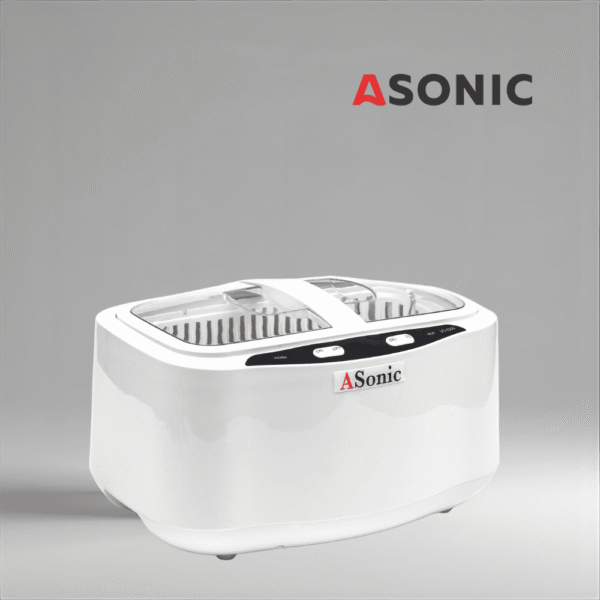 ASONIC HOME-2500-3 ASONIC HOME-2500 ultrasonic cleaner, large-capacity unit for jewelry, tools, glasses and household accessories.