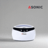 Pastrues ultrasonik ASONIC HOME-650, i dizajnuar për përdorim të përditshëm në shtëpi, njësi kompakte për bizhuteri dhe syze.