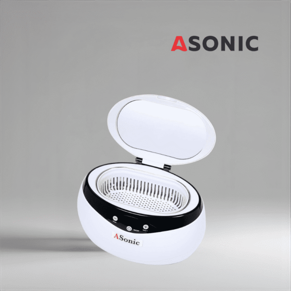 BANJO ULTRASONIKE ASONIC HOME-650, njësi prej çeliku inox për pastrim të besueshëm në shtëpi të aksesorëve dhe mjeteve.