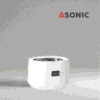 Banjo ultrasonike ASONIC HOME-dent, dizajn prej çeliku inox për pastrim të saktë të veglave të vogla dentare.