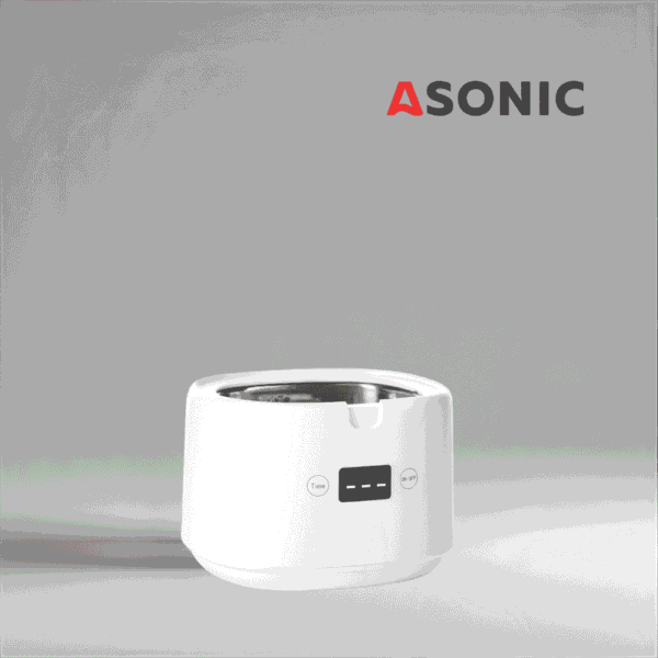 Banjo ultrasonike ASONIC HOME-dent, dizajn prej çeliku inox për pastrim të saktë të veglave të vogla dentare.
