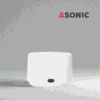 ASONIC HOME-dent ultrasonic bath, stainless steel design for precise cleaning of small dental tools.
