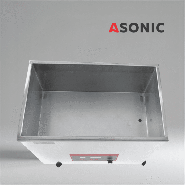 ASONIC-IND-400-3 Makineri pastrimi ultrasonik ASONIC IND-400, ideale për përdorim profesional në fabrika dhe laboratorë.