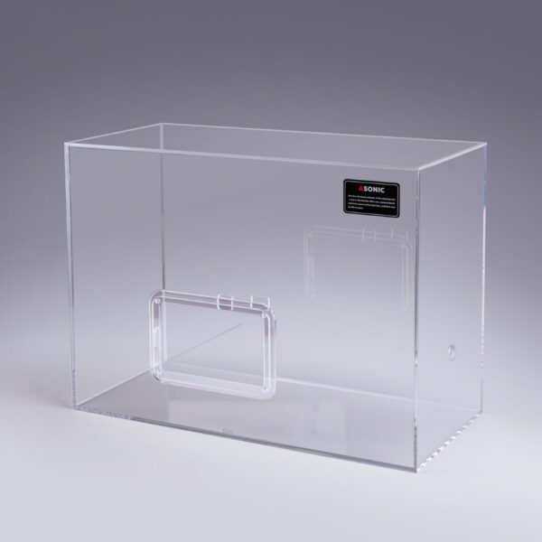 Kutia e Heshtur ASONIC për pastrues ultrasonik 7L e disponueshme si blerje e veçantë ose e kombinuar.