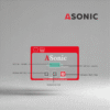 ASONIC PRO-08-40kHz-7 ASONIC PRO-08 ultrasonic cleaner, small 40kHz unit for jewelry, coins and household accessories.