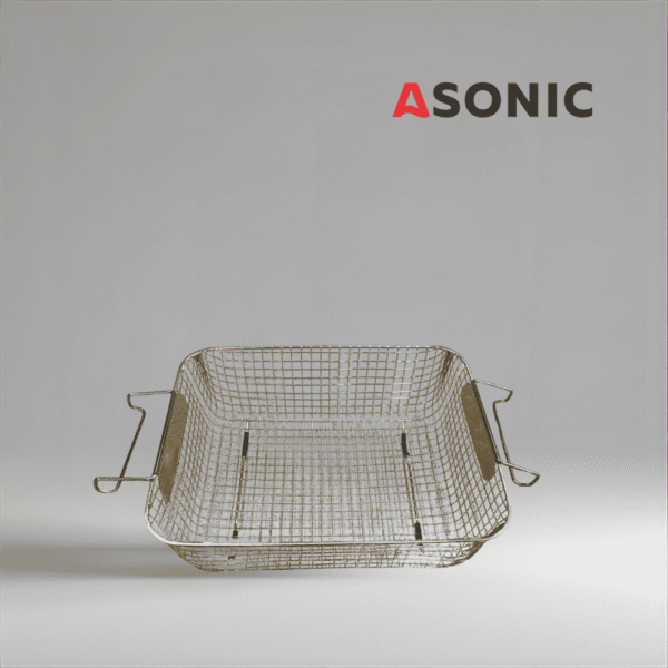 Kosh për pastrues ultrasonik ASONIC IND-100 – aksesor prej çeliku inox