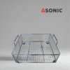 Shportë prej çeliku inox për pastrues ultrasonik të madh ASONIC IND-150