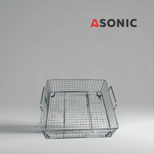 Shportë për pastrues ultrasonik ASONIC IND-150 – çelik inox industrial