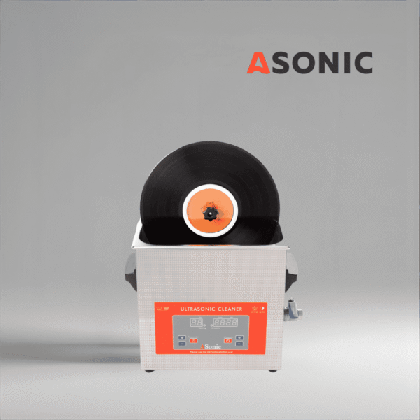 Pastrues profesional i pllakave ASONIC Vinyl Cleaner-02, i përsosur për kujdes të sigurt të 2 pllakave vinili.