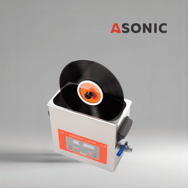 Detergjent ultrasonik ASONIC Vinyl Cleaner-02, rikthen qartësinë dhe heq zhurmën nga 2 LP.