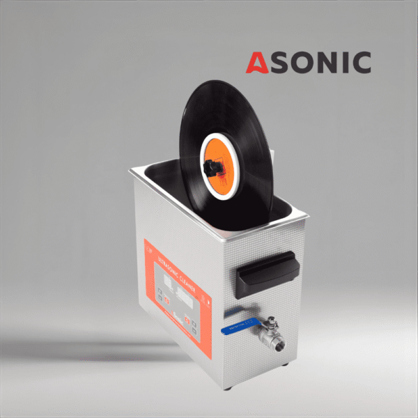 Lëng pastrues ASONIC Vinyl Cleaner-02, shishe kompakte për pastrim ultrasonik të pllakave vinilike. Lëng ASONIC Vinyl Cleaner-02, koncentrat pastrimi pa mbetje i dizajnuar për lavamanë ultrasonikë të regjistrave.