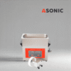 ASONIC Vinyl Cleaner-02 ultrasonic solution, compact size for cleaning up to 2 vinyl records safely and effectively.