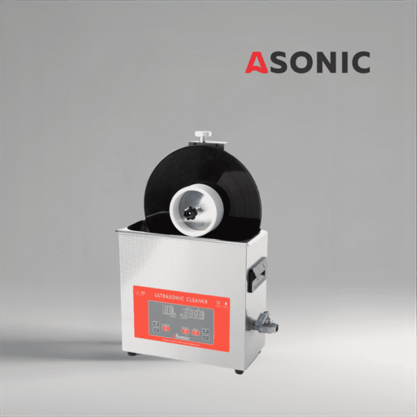 ASONIC-VINYL-CL-05-2 ASONIC Vinyl Cleaner-05 record cleaning fluid, restores sound quality and removes dirt from 5 LPs in ultrasonic machines.