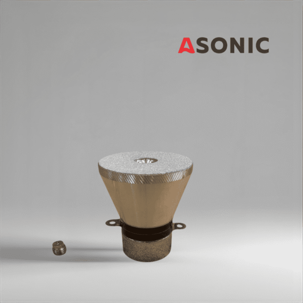 Transduktori ultrasonik ASONIC 28 kHz – Pjesë zëvendësuese me fuqi të lartë