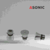 Transduktori ultrasonik ASONIC 28 kHz 60 W, komponent i fuqishëm i projektuar për pastruesit ultrasonikë industrialë.