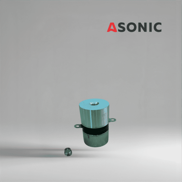 Transduktori ultrasonik ASONIC 40–80–120 kHz – Komponent pastrimi me frekuenca të shumta
