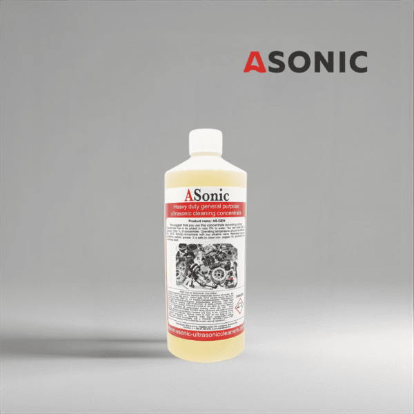 ASONIC AS-GEN-1 pastrues ultrasonik i përgjithshëm, detergjent universal 1L për laboratorë, punëtori dhe përdorim të përditshëm.