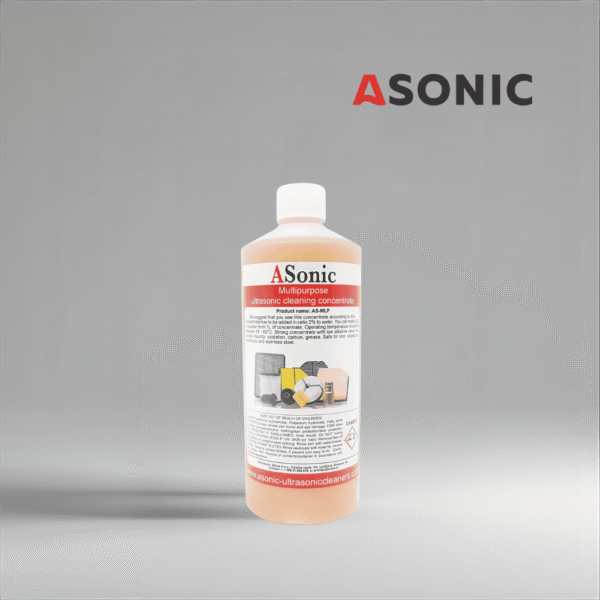 ASonic AS-MLP-1 ASONIC AS-MLP-1 pastrues ultrasonik me shumë qëllime, koncentrat 1L për aplikime të sigurta dhe efektive të pastrimit të përditshëm.