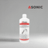ASONIC AS-OPT-1 optical ultrasonic cleaning solution, 1L bottle for safe cleaning of lenses, glasses and optical devices.